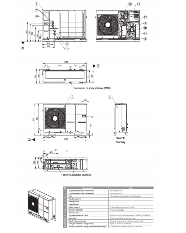 Pompa ciepła LG Therma V Monoblok 5kW - obrazek 2